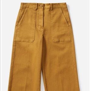 The Wide Leg Crop Utility Pant by Everlane